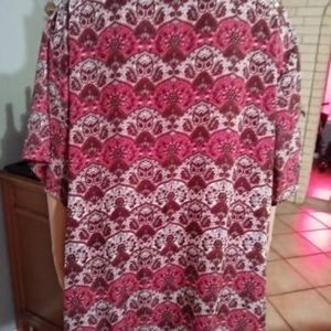 NEW Ivory & Mauve Floral Kimono